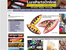 Tablet Screenshot of lurepartsonline.com